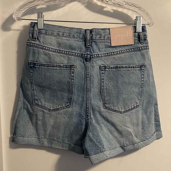 Classic Light Blue Jean Shorts - Picture 4 of 5